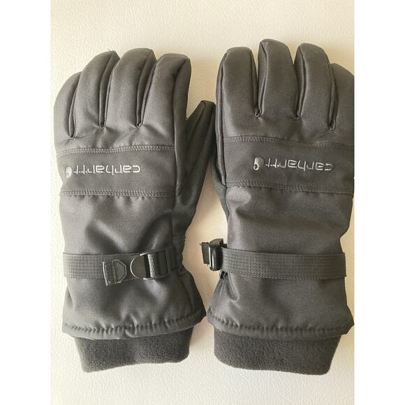 Men’s Carhartt A511 Black Gloves Winter Ski Snowmobile Adult Size XXL - Picture 1 of 3